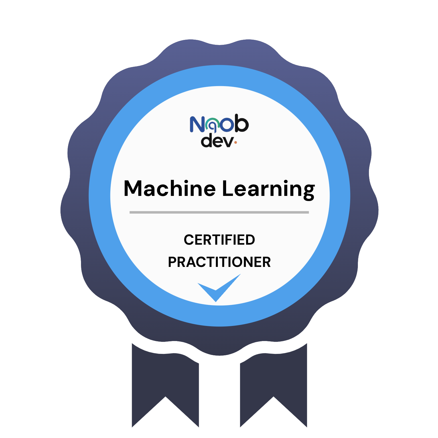 Machine Learning — Certified Practitioner badge